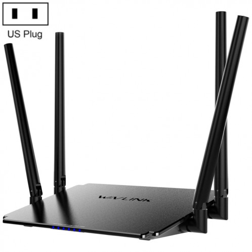 WAVLINK WN532A3 WPA2-PSK 300Mbps répéteur sans fil double bande AC1200M routeurs sans fil, prise: prise américaine SH43011655-08