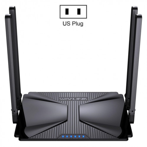 WAVLINK WN586X3 routeur Ethernet Gigabit sans fil Wi-Fi 6 AX3000 routeur maille double bande, prise: prise américaine SW54011182-08
