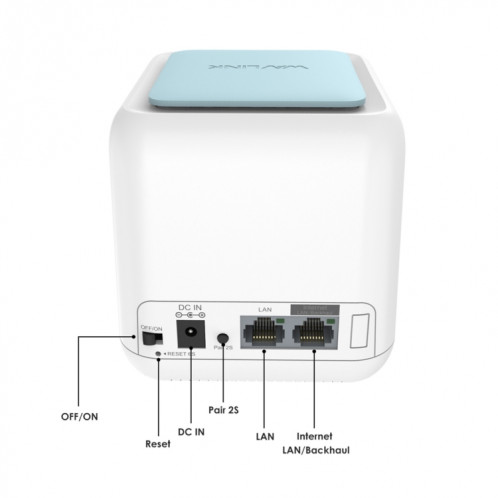 WAVLINK WN535M1 routeurs sans fil WiFi 11AC AC1200 maille répéteur sans fil extension de Signal, prise: prise AU SW5504858-06