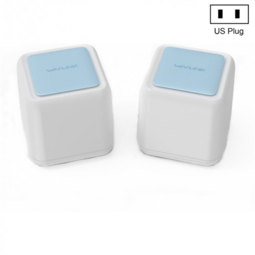 WAVLINK WN535M2 pour le bureau à domicile 2 pièces routeur sans fil maille AC1200 amplificateur de Signal WiFi double bande, prise: prise américaine SW5701929-08