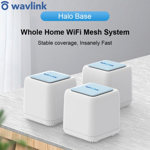 WAVLINK WN535M3 pour le bureau à domicile 23 pièces routeur sans fil maille AC1200 amplificateur de Signal WiFi double bande, prise: prise AU SW58041010-08