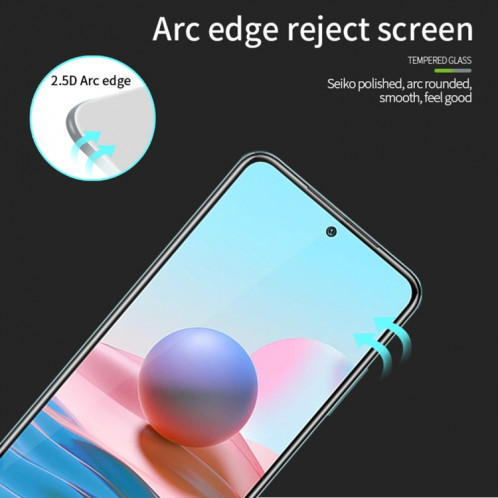 Pour Motorola Moto G84 PINWUYO 9H 2.5D Film de verre trempé plein écran (noir) SP002A1683-08