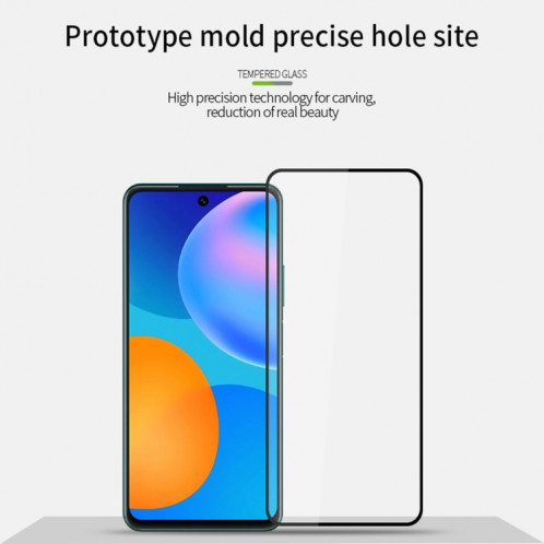 Pour Motorola Moto G14 MOFI 9H 2.5D Film de verre trempé plein écran (noir) SM701A71-08