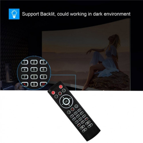 T1-PRO-L avec apprentissage IR et rétroéclairage télécommande intelligente sans fil Air Mouse SH38001589-07