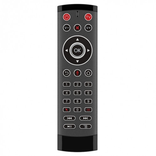 T1-PRO-TV avec microphone Android TV Box 2 touches IR fonction Air Mouse télécommande intelligente SH38011027-07
