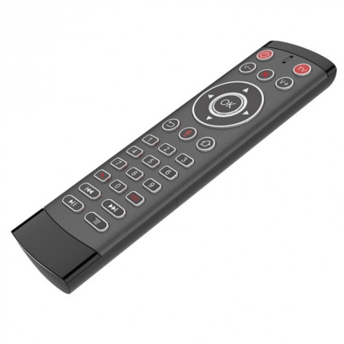 T1-PRO-TV avec microphone Android TV Box 2 touches IR fonction Air Mouse télécommande intelligente SH38011027-07