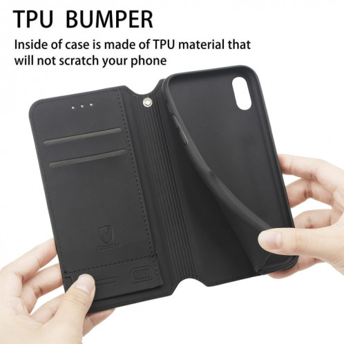 Pour Ulefone Note 15 CaseNeo Étui de téléphone en cuir magnétique coloré (losange) SH601E486-07