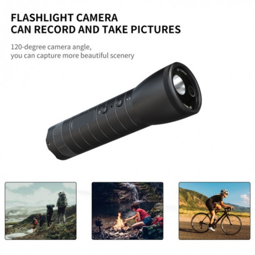 H51 – enregistreur vidéo de vélo, lampe de poche, boussole, casque de moto, caméra de sport HD SH40711191-07