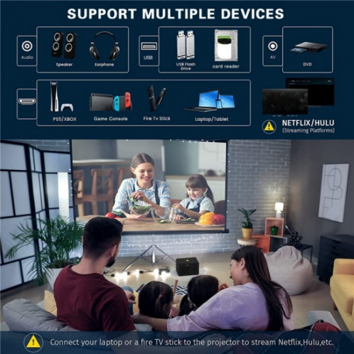 Lecteur multimédia de projecteur HD portable Y7 () SH301B473-010