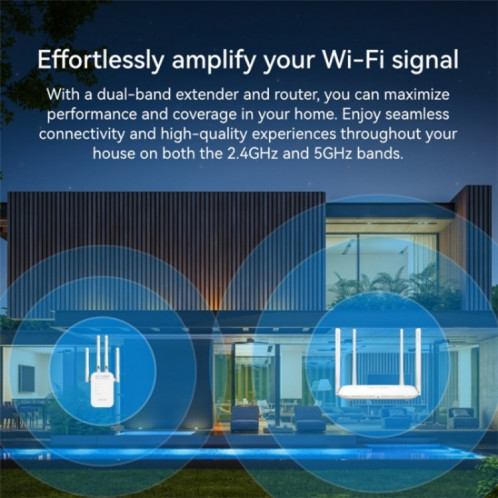 LB-LINK RE1200 1200M amplificateur de Signal WiFi double bande Booster répéteur sans fil Extender SL41561614-07