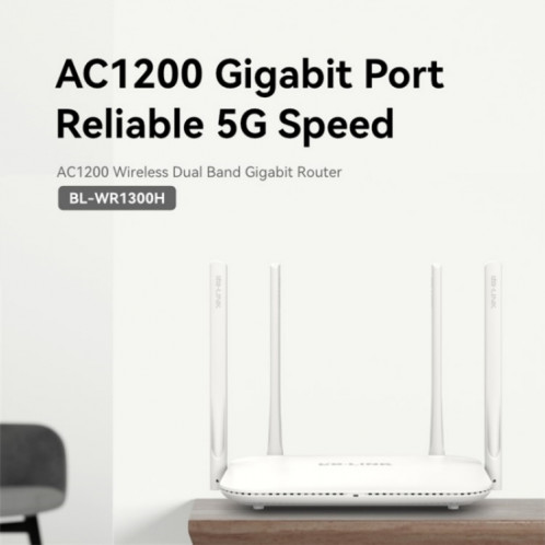 LB-LINK WR1300H Port Gigabit complet 1200M routeur sans fil répéteur WiFi double bande 5G haute vitesse SL41871522-07