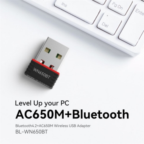 LB-LINK BL-WN650BT 650M adaptateur sans fil double bande Bluetooth WiFi carte réseau 2-en-1 SL42101180-07