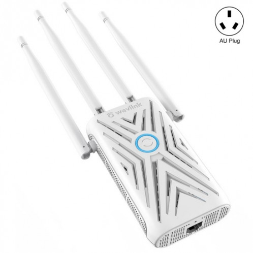 WAVLINK WN579A3 extension WiFi domestique 1200Mbps 2.4GHz / 5GHz routeur sans fil AP double bande, prise: prise AU SW79041973-06