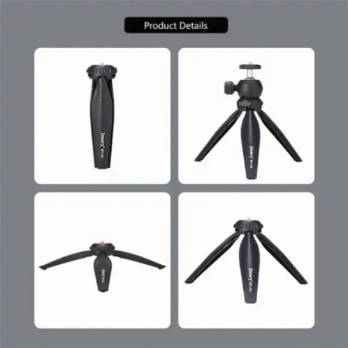 JMARY MT-20 Mini Portable 360 Degrés Rotule Selfie Bâton Pliant Trépied De Bureau Support Pour Téléphone SJ4489912-06