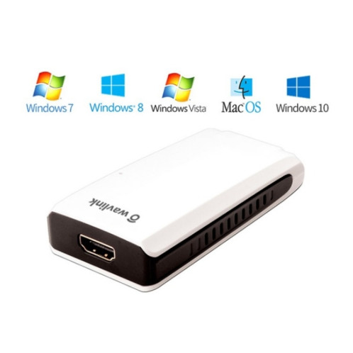WAVLINK UG17H2 Adaptateur USB vers HDMI Convertisseur étendu HDMI Répartiteur HDMI multi-écran SW45331883-06
