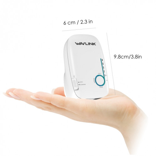WAVLINK WN576K1 AC1200 routeur WiFi domestique extension de réseau répéteur sans fil double bande, prise: prise ue SW5103654-08