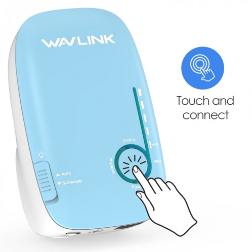 WAVLINK WN576K2 AC1200 routeur WiFi domestique extension de réseau répéteur sans fil double bande, prise: prise britannique SW53021429-09
