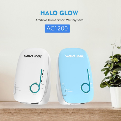 WAVLINK WN576K2 AC1200 routeur WiFi domestique extension de réseau répéteur sans fil double bande, prise: prise AU SW53041804-09