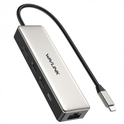 WAVLINK WL-UHP3414 100W puissance 10Gbps 4K HDMI USB-C Dock HUB 3xUSB3.2 Gen 2 + Port Ethernet 2.5G SW4684471-09