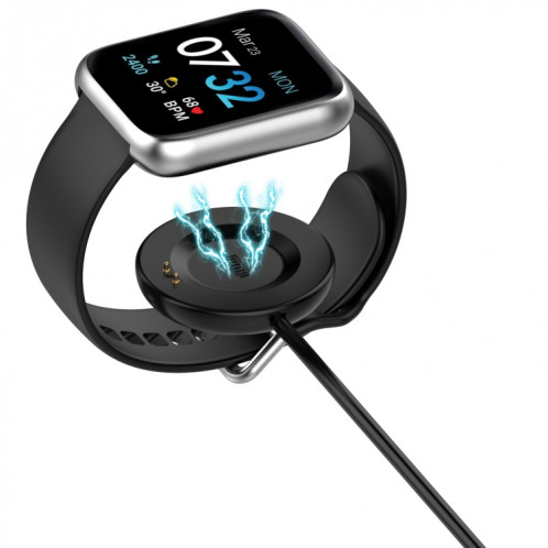 Pour le câble de charge magnétique de la montre intelligente iTouch Air 3, longueur: 1 m (noir) SH101A1149-05