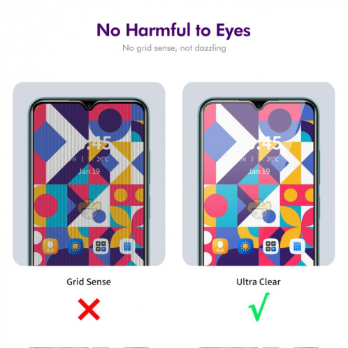 Pour Motorola Moto E22 4G / E22i 4G ENKAY Hat-Prince Film en verre trempé de confidentialité anti-regards à 28 degrés SE9911139-07