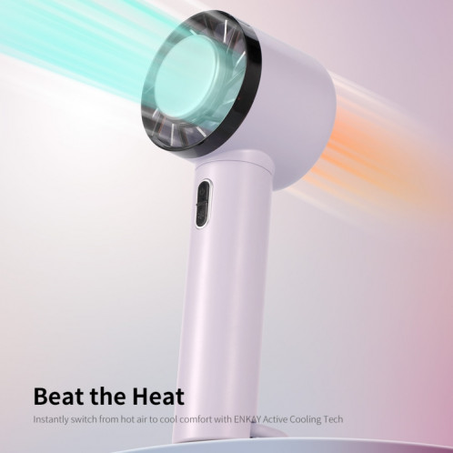 ENKAY Hat-Prince Mini ventilateur de refroidissement portable à compresse froide (rose) SE201B923-08