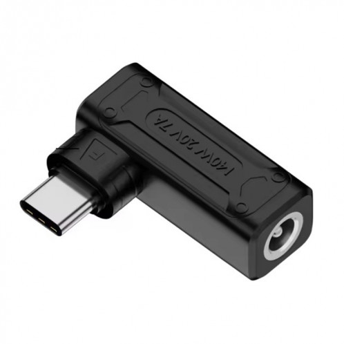 Adaptateur de charge d'ordinateur 140 W DC 5 V/9 V/20 V femelle vers USB-C/Type-C mâle (DC 5525 F) SH301D1373-06