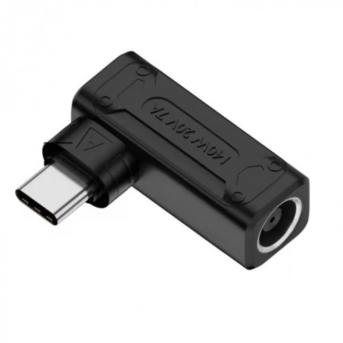 Adaptateur de charge d'ordinateur 140 W DC 5 V/9 V/20 V femelle vers USB-C/Type-C mâle (DC 7909 A) SH301F487-06