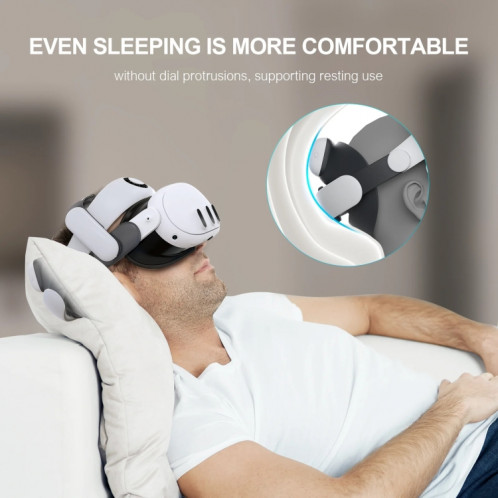 BOBOVR S3 Pro pour sangle de tête Meta Quest 3 VR avec batterie 10000mAh SH56371654-06