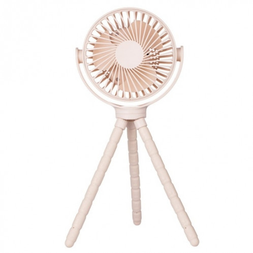 WX1020 Portable ventilateur d'été Flexible trépied poulpe bébé poussette ventilateur de bureau (rose) SH401C331-07