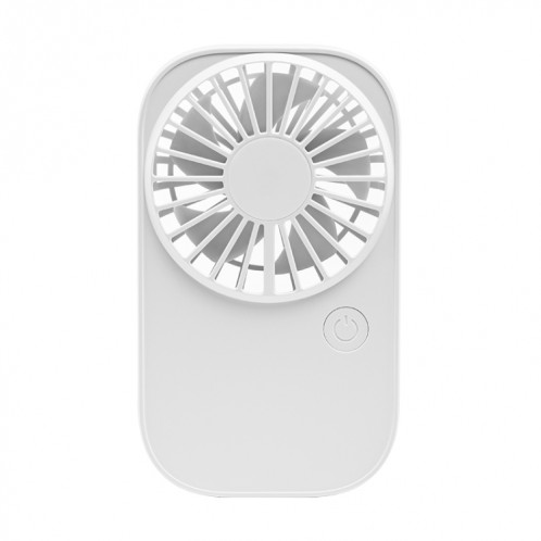 F11 ventilateur de cou suspendu Portable Rechargeable ventilateur de refroidissement ventilateur de bureau à 3 vitesses (blanc) SH601B838-06