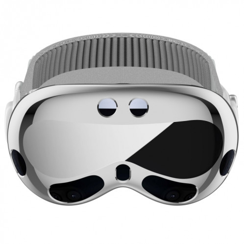 Pour Apple Vision Pro TPU Étui de protection VR Lunettes Accessoires (Argent) SH101D404-08