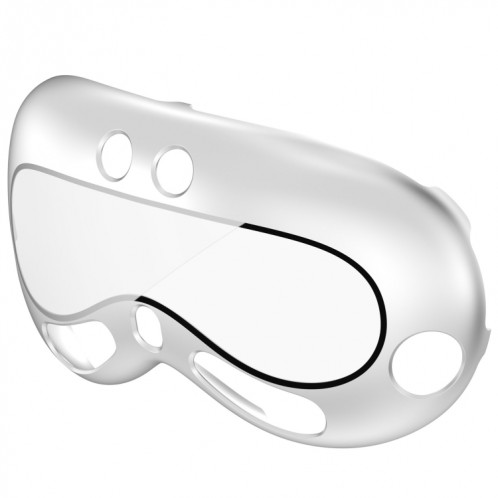 Pour Apple Vision Pro PC + Film renforcé housse de protection VR accessoires de lunettes (argent) SH201C1391-08