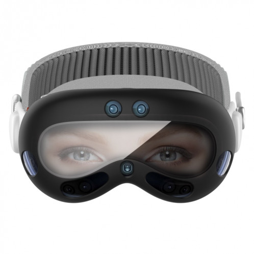 Pour Apple Vision Pro PC + Film renforcé housse de protection VR accessoires de lunettes (argent) SH201C1391-08