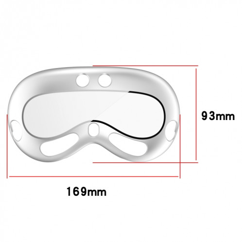 Pour Apple Vision Pro PC + Film renforcé Housse de protection VR Accessoires pour lunettes (vert) SH201E1126-08