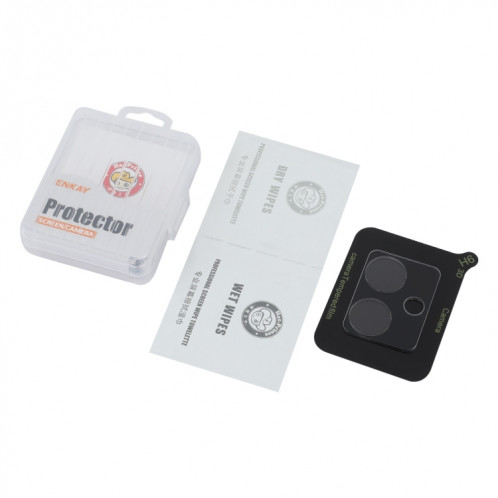 Pour Motorola Moto G54 ENKAY Hat-Prince 9H Film en verre trempé pour objectif de caméra arrière (transparent) SE209A726-05