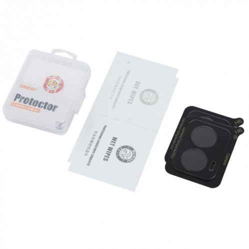 Pour Motorola Moto G04 / G24 2 pièces ENKAY Hat-Prince 9H Film de verre trempé pour objectif de caméra arrière (transparent) SE307A1627-05