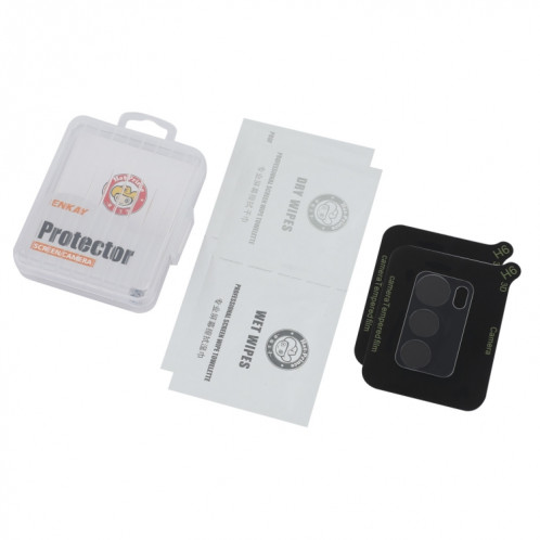 Pour Motorola Moto G42 2 pièces ENKAY Hat-Prince 9H Film de verre trempé pour objectif de caméra arrière (transparent) SE308A1603-05