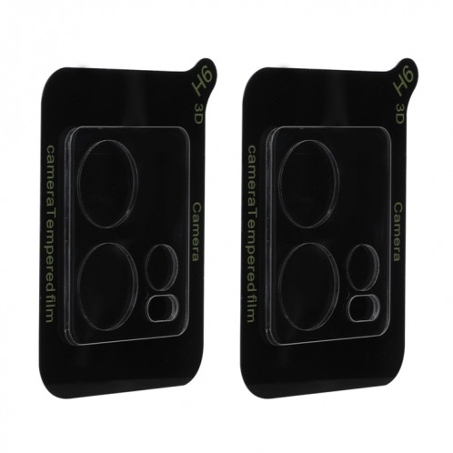 Pour Motorola Moto S30 Pro / Edge 30 Fusion 2 pièces ENKAY Hat-Prince 9H lentille de caméra arrière film en verre trempé (transparent) SE312A835-05