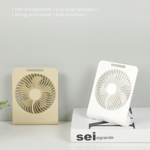 AR-13 ventilateur suspendu de bureau à domicile refroidisseur d'été ventilateur de bureau à fonctionnement silencieux (jaune) SH801A238-010