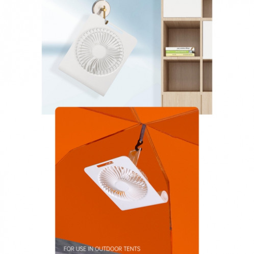AR-13 ventilateur suspendu pour bureau à domicile refroidisseur d'été ventilateur de bureau à fonctionnement silencieux (blanc) SH801B580-010