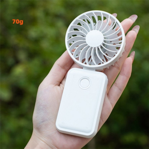 F458 avec corde de cou été 3 vitesses mini ventilateur portatif pliable réglable (violet) SH801B1427-010