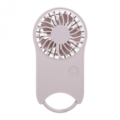 F12 3 vitesses de vent ventilateur de refroidissement d'été extérieur boucle suspendue Mini ventilateur de poche (rose) SH001B107-08
