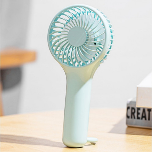 S13 ventilateur de refroidissement d'été Portable boucle suspendue Mini ventilateur portatif à 3 vitesses de vent (bleu bébé) SH401A970-010