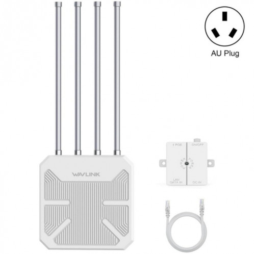 WAVLINK WN573HX3 AX3000 routeur double bande extérieur sans fil WiFi extérieur étanche, prise: prise AU SW41041858-010