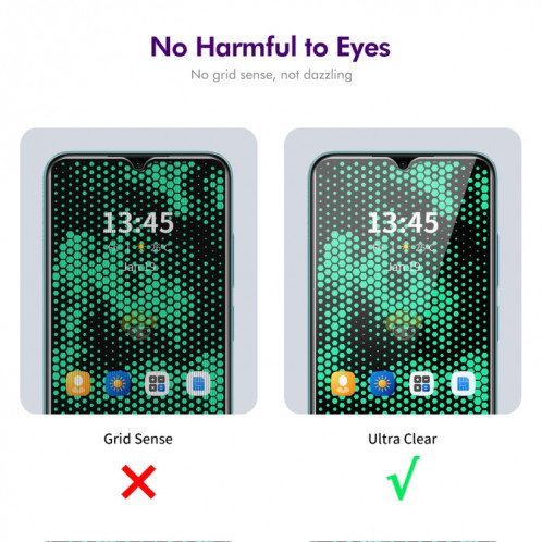 Pour Motorola Moto E22 4G / E22i 4G 2 pièces ENKAY Hat-Prince Film de verre trempé anti-regard à 28 degrés SE2621208-07