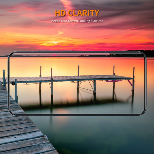 For Motorola Moto E22s 2pcs ENKAY 9H Big Arc Edge High Aluminum-silicon Tempered Glass Film SE6011434-06