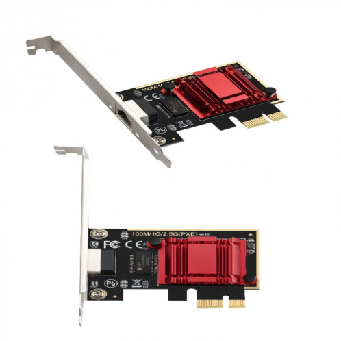 Carte réseau Gigabit 2.5G Esports carte réseau sans disque prise en charge ROS, démarrage PXE sans disque ESXi SH63781959-04