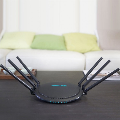 WAVLINK WN531A6 Répéteur sans fil double bande AC2100 Gigabit Ethernet Port Routeur WiFi, Prise : SW1103596-010