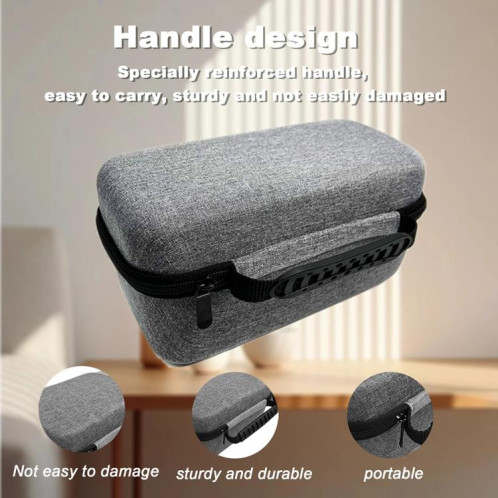 Pour HY300 / HY300 Pro / HY320 Sac de rangement pour projecteur portable Étui de protection à coque rigide en EVA SH77351005-06